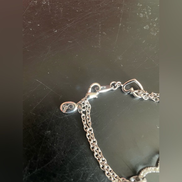 Silver Heart Charm Bracelet - Picture 3 of 3